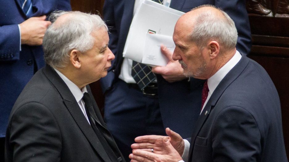 Jarosław Kaczyński i Antoni Macierewicz