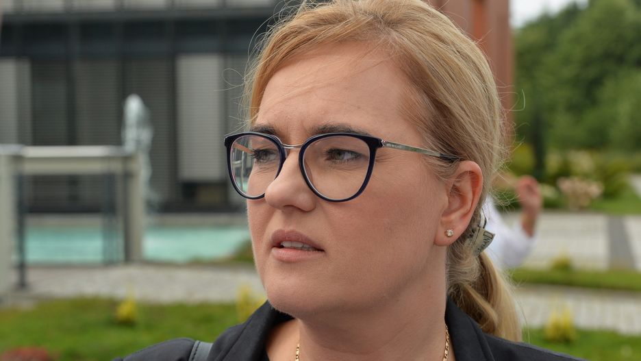 Magdalena Adamowicz poleciała do Aten