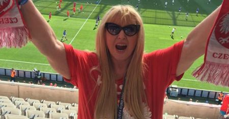 Maryla Rodowicz w "Kropce nad i" dodała otuchy polskim piłkarzom. "Jestem pewna, że już pompują się na niedzielne spotkanie"