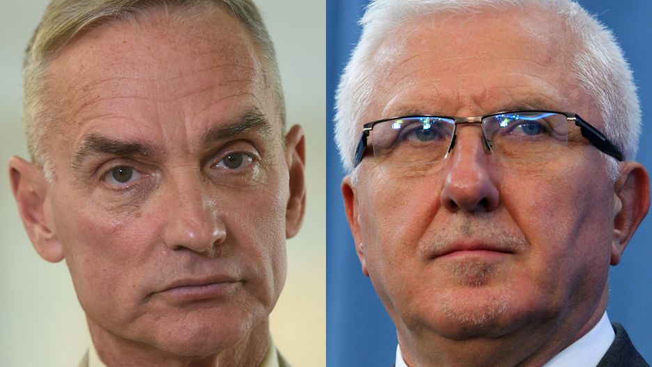 Senatorowie Jan Maria Jackowski i Wadim Tyszkiewicz