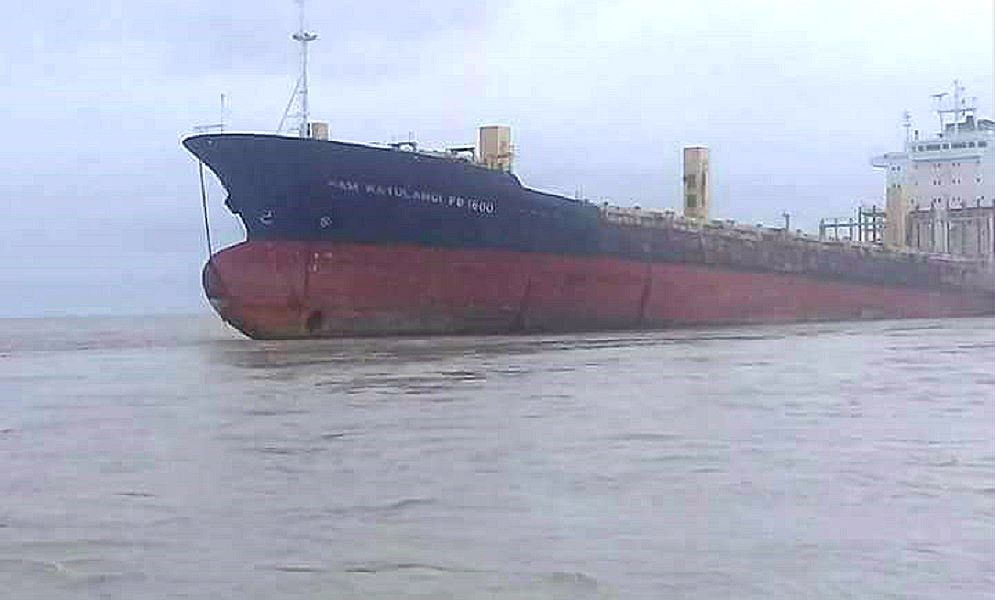 Statek widmo koło Rangunu. Ani żywego ducha na pokładzie