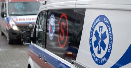 Warszawa. Baza Karetek na Ursynowie w Kwarantannie