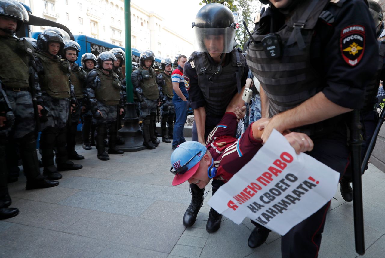 Protesty w Moskwie. Putin boi się powtórki z Turcji?