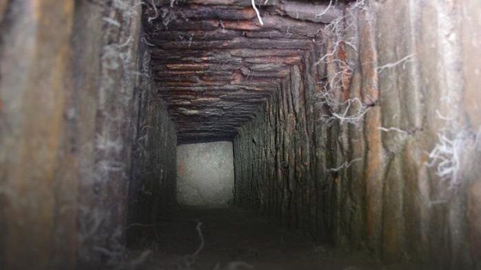 Tunel pod zamkiem w Człuchowie. Na razie nie wiadomo, do czego mógł służyć