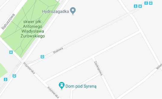 Utrudnienia na ulicy Stalowej w Warszawie w dnia 2-3 maja. 