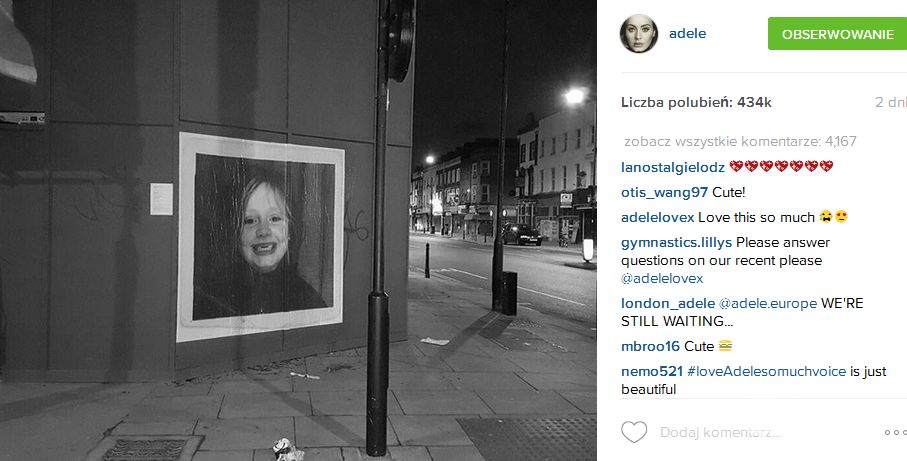 Adele w dzieciństwie