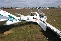 Poznań. Awionetka uderzyła o ziemię. Jedna osoba ranna