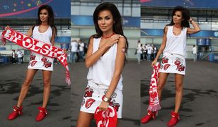 Tak Natalia Siwiec kibicowała Polakom. Seksowna?