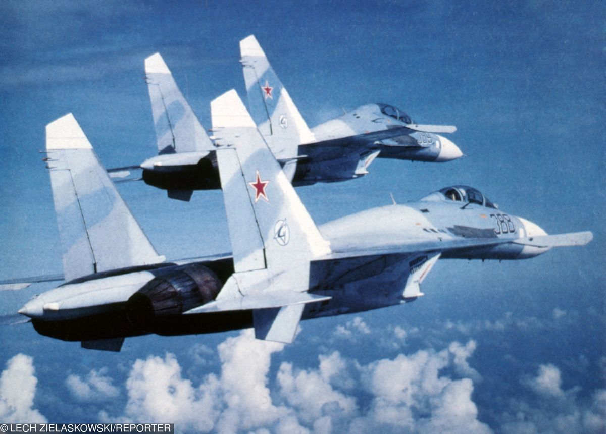 Rosyjskie myśliwce nad Bałtykiem. Przechwyciły je belgijskie F-16