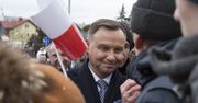 "Niech mówią, co chcą na mój temat". Duda w Bolesławcu