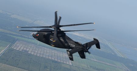 Sikorsky S-97 Raider. Śmigłowiec, który w czasie lotu przypomina myśliwiec