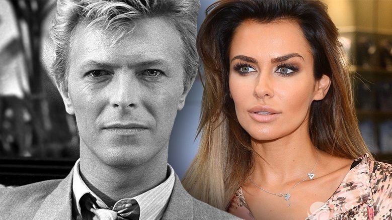 Natalia Siwiec na pogrzebie Davida Bowie