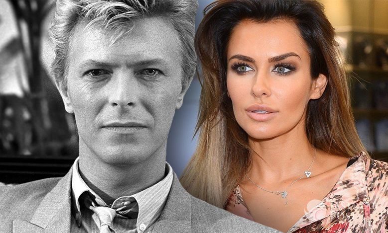 Natalia Siwiec na pogrzebie Davida Bowie