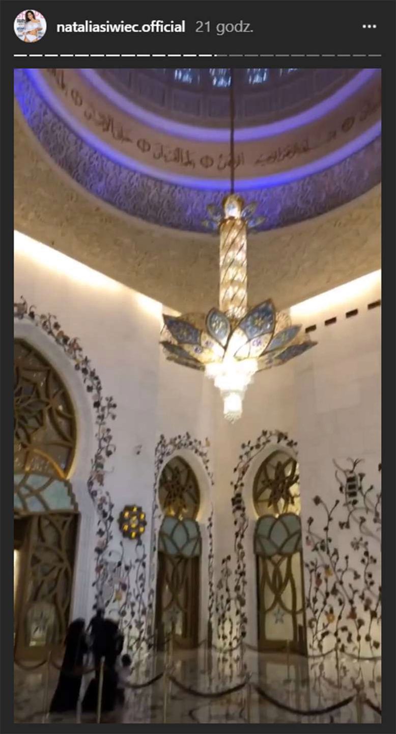 Natalia Siwiec na wakacjach z Unident Union w Dubaju