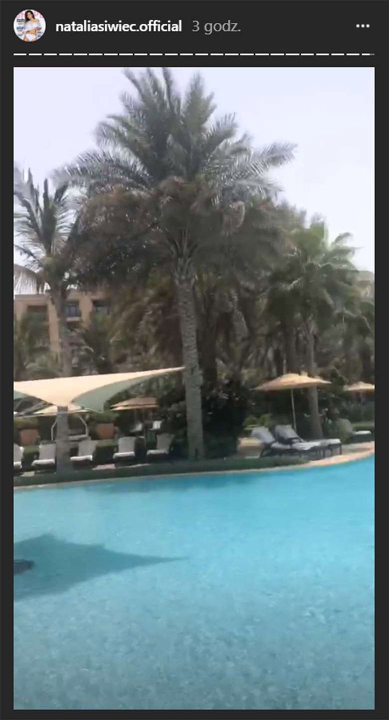 Natalia Siwiec na wakacjach z Unident Union w Dubaju