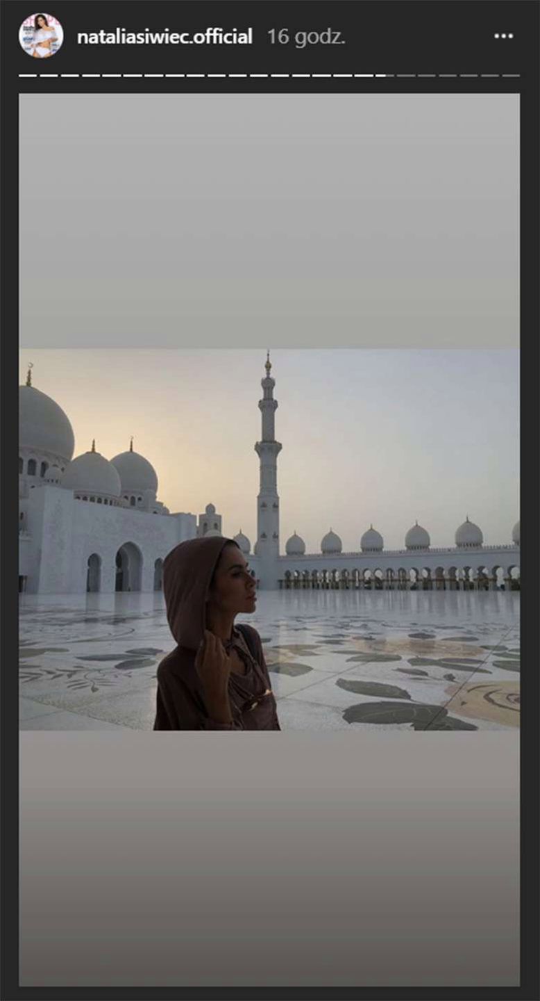 Natalia Siwiec na wakacjach z Unident Union w Dubaju
