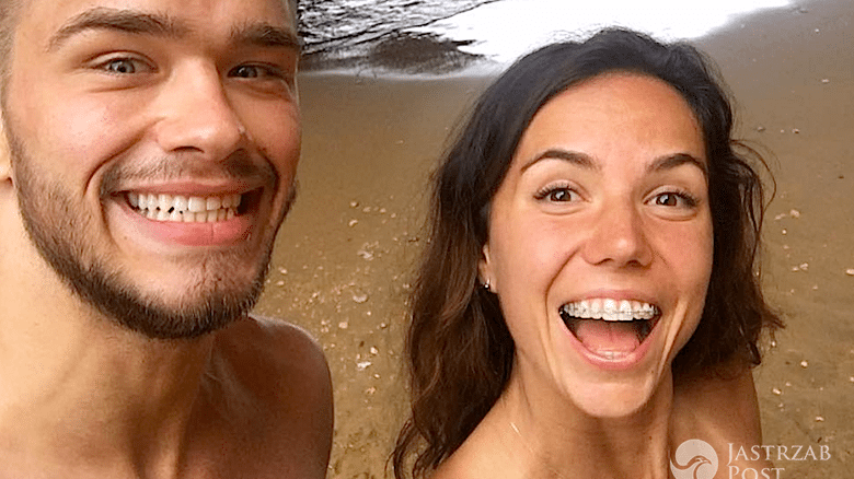 Adam Niedźwiedź w Portugalii z Joanną Jóźwik