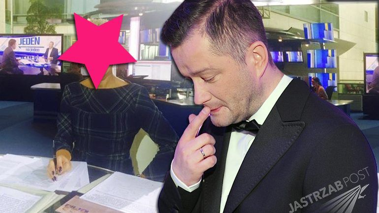 Marta Kuligowska prowadzącą Wstajesz i wiesz