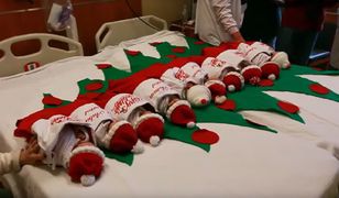 Szpital przygotował dla rodziców niezwykłą niespodziankę na święta. Ten widok rozczuli każdego