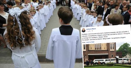 Limuzyną na spotkanie z Bogiem. 8-latka podjechała niczym celebryci z Warsaw Shore