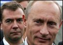 Putin popiera Miedwiediewa jako kandydata na prezydenta