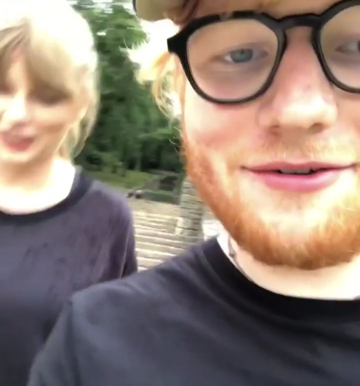 Ed Sheeran i Taylor Swift są dobrymi znajomymi