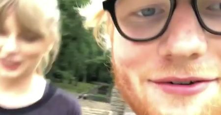 Taylor Swift żartuje ze zmęczonego Eda Sheerana. ''Robiłeś kiedyś kardio?''