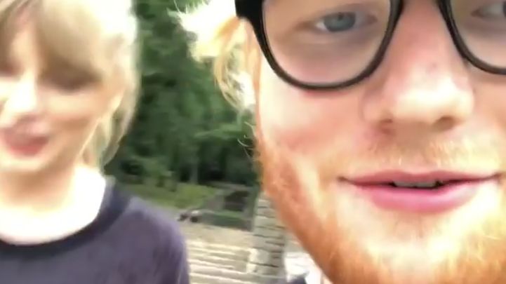Ed Sheeran i Taylor Swift są dobrymi znajomymi