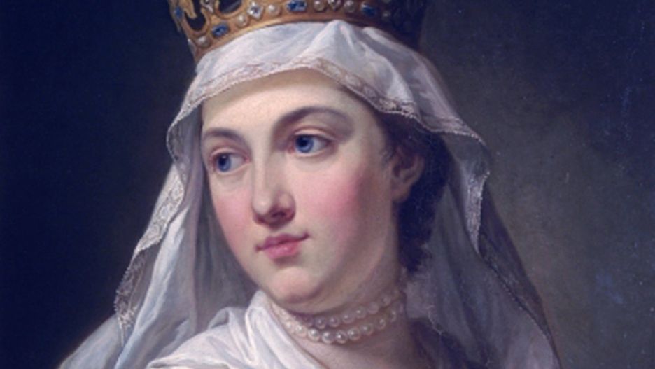 Królowa Jadwiga, portret pędzla Marcello Bacciarellego.