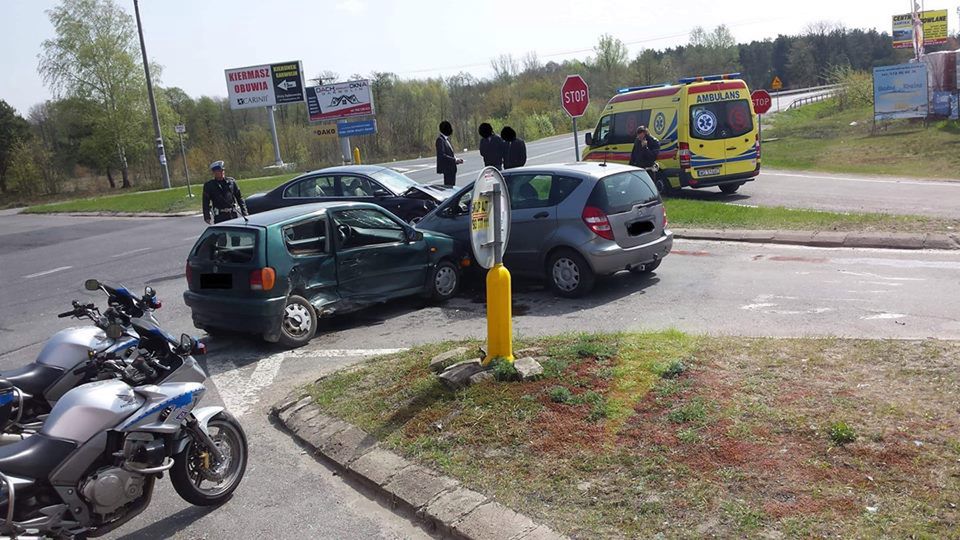 91-latek wymusił pierwszeństwo w miejscowości Wilga