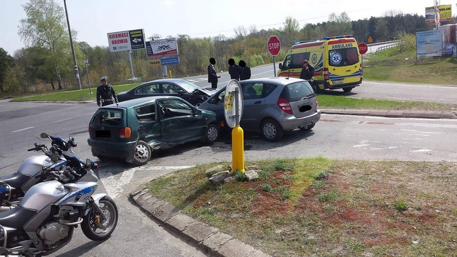 91-latek wymusił pierwszeństwo w miejscowości Wilga