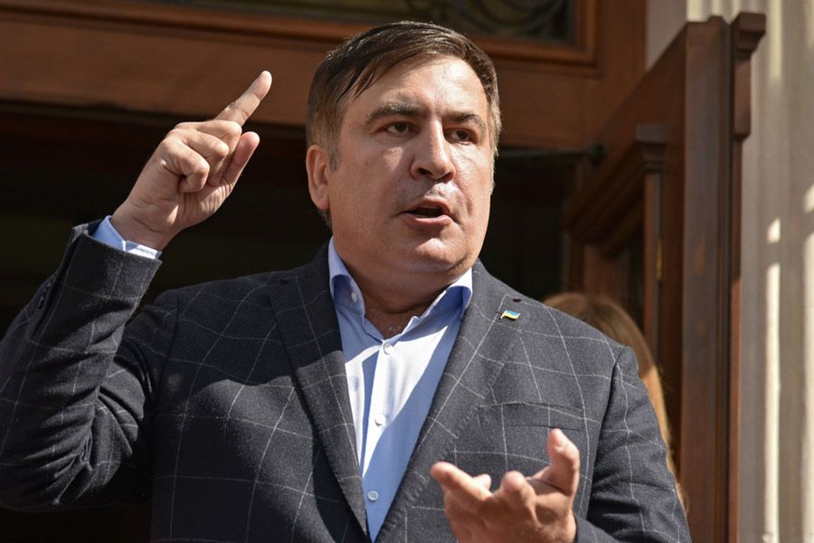 Saakaszwili: skradziono mi paszport. Jest na biurku Petra Poroszenki