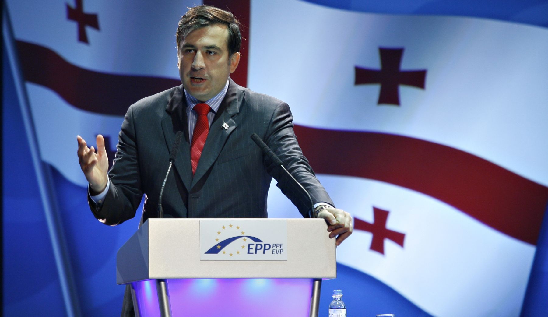 Saakaszwili ostro o polskim polityku