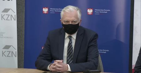 Wicepremier Gowin zakażony koronawirusem
