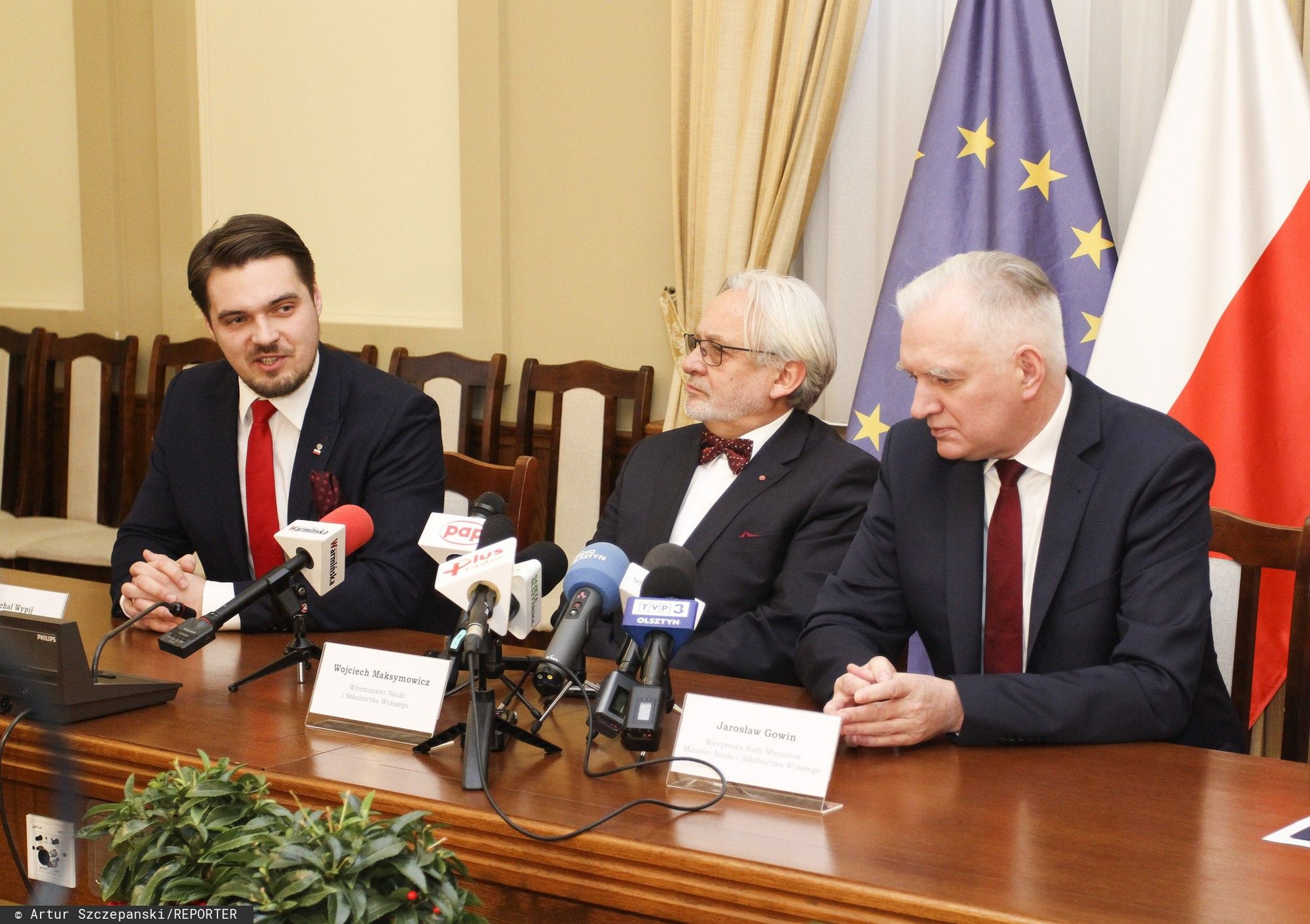 Poseł Michał Wypij, wiceminister Wojciech Maksymowicz to od lat bliscy współpracownicy Jarosława Gowina