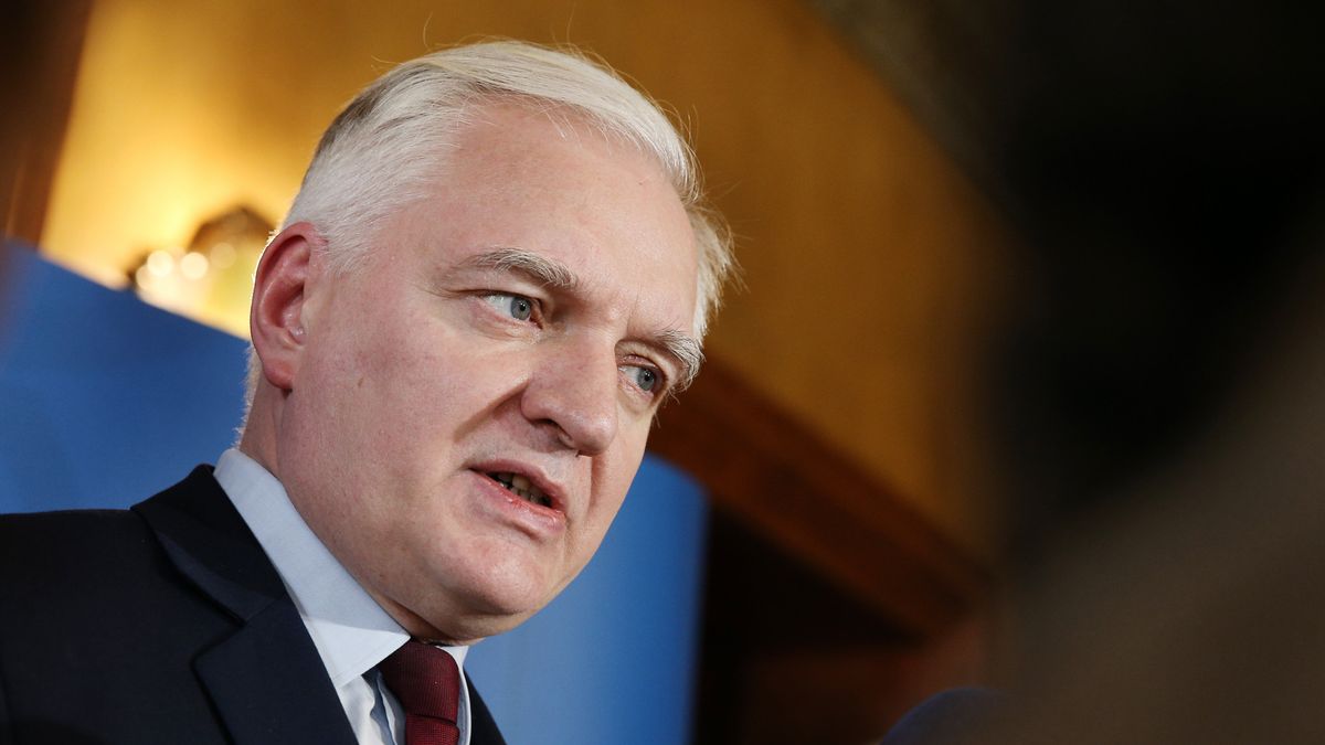 Jarosław Gowin, wicepremier i szef resortu szkolnictwa wyższego.