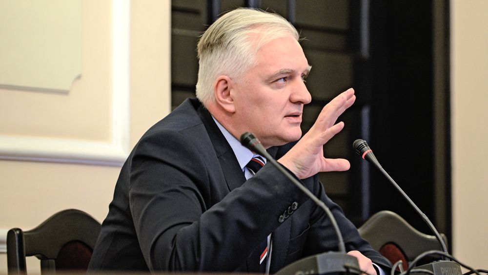 Jarosław Gowin był we wtorek przesłuchiwany przez komisję śledcza ds. VAT