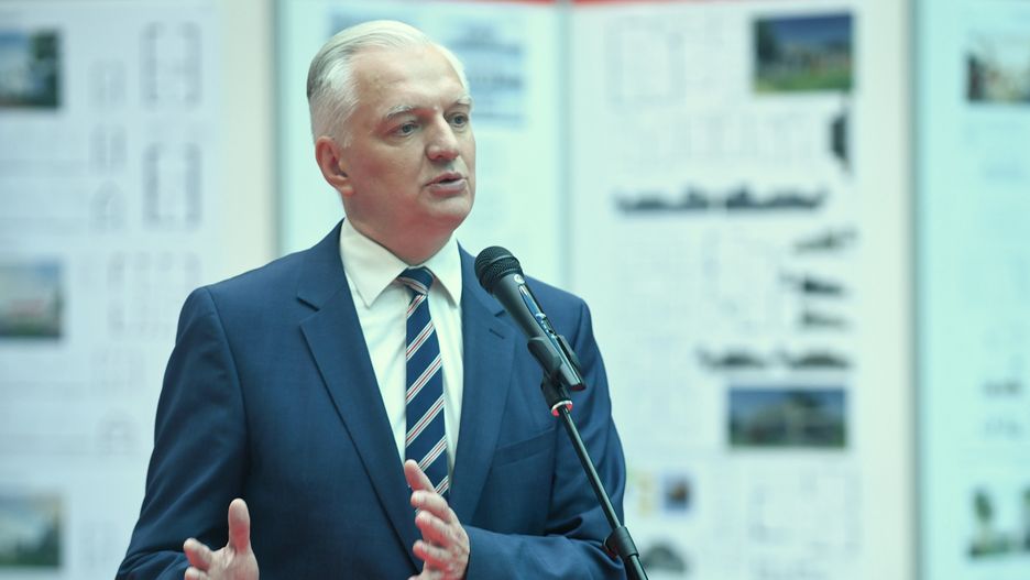 Jarosław Gowin twierdzi, że nie przynosił prezesowi pomarańczy do szpitala