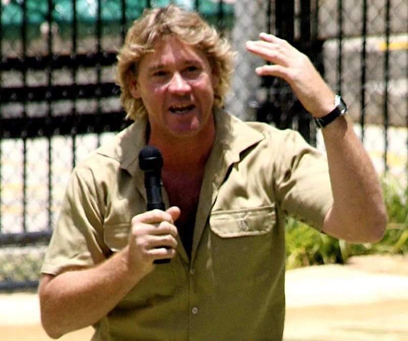 Steve Irwin był uwielbiany na całym świcie przyrodnikiem  prezenterem