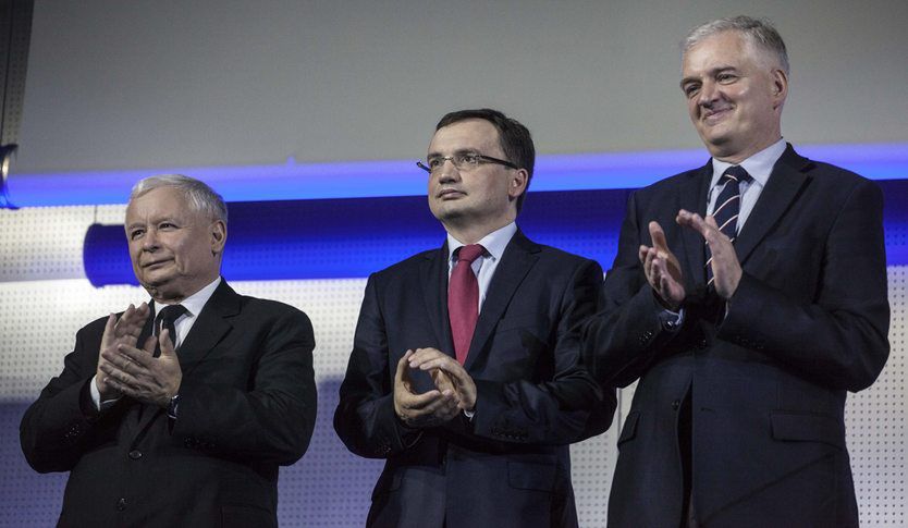 Jarosław Kaczyński, Zbigniew Ziobro, Jarosław Gowin