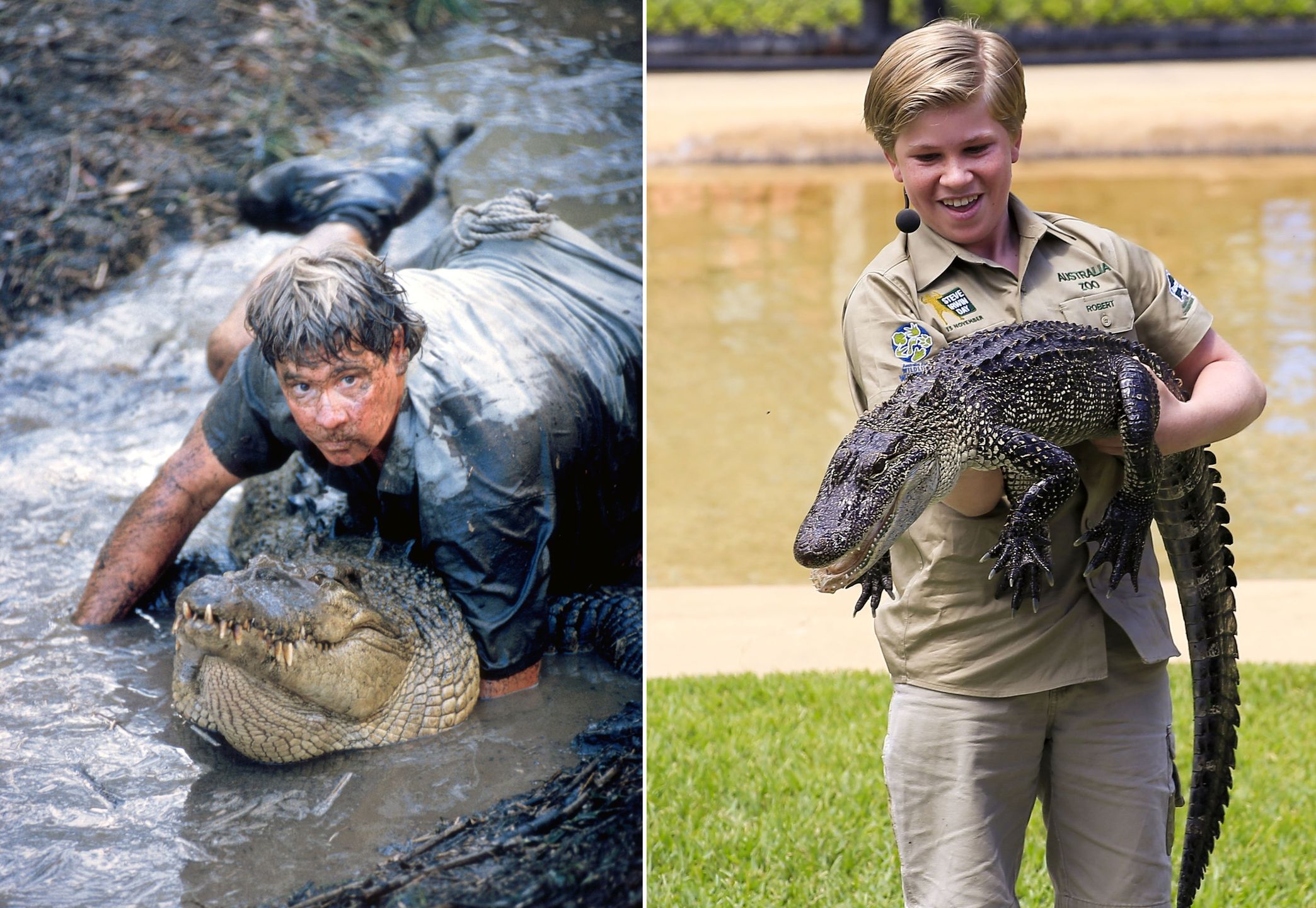 Steve Irwin zaraził syna pasją do dzikich zwierząt