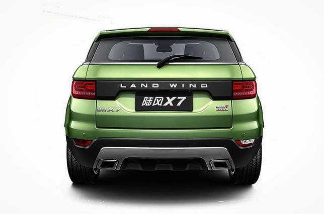 LandWind X7 - kreatywna kopia Land Rovera 