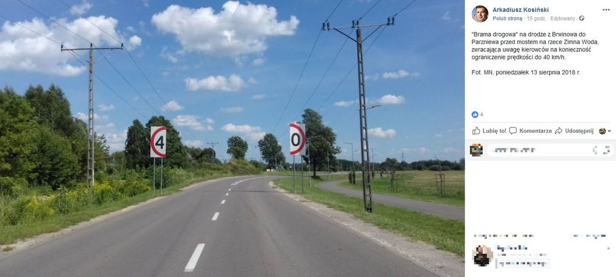 Burmistrz wziął sprawy w swoje ręce. Efektem są niespotykane znaki