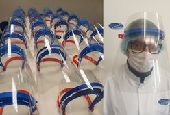 Koronawirus. Produkują kilkanaście tysięcy przyłbic dziennie. Każda za darmo trafia w ręce personelu medycznego