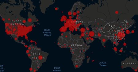 Koronawirus w Polsce i na świecie. Mapa zakażeń pokazuje coraz więcej przypadków COVID-19
