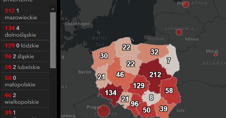 Koronawirus w Polsce. Mapa zarażeń. Nieuchronnie zbliżamy się do 1000 przypadków