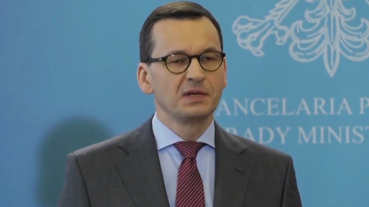 Premier Mateusz Morawiecki przekazał decyzję o zamknięciu szkół.