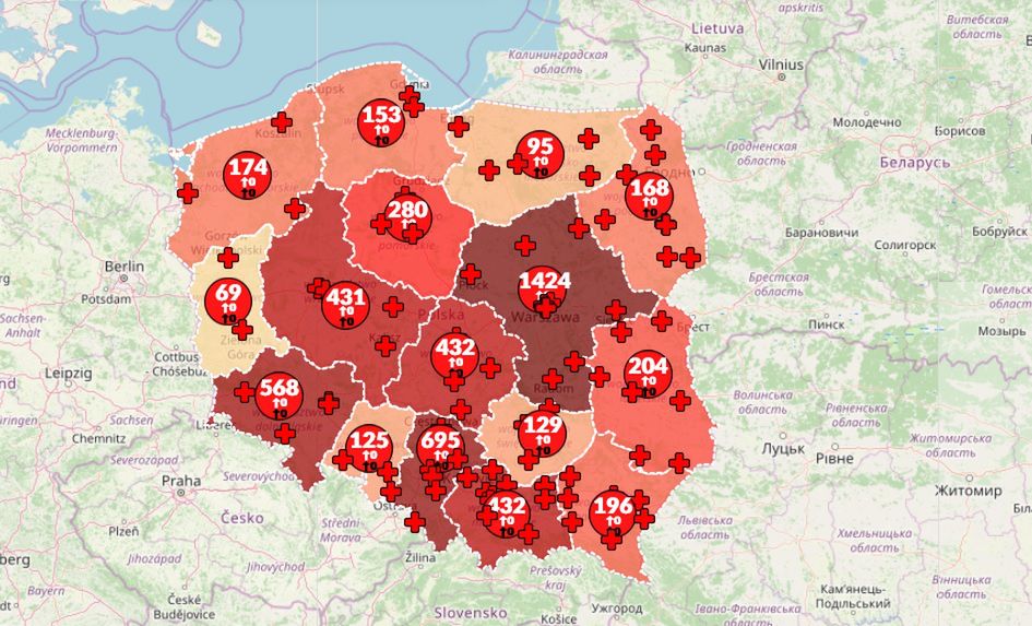 Koronawirus w Polsce. Kolejni zakażeni i coraz więcej osób na kwarantannie [Mapa zakażeń]