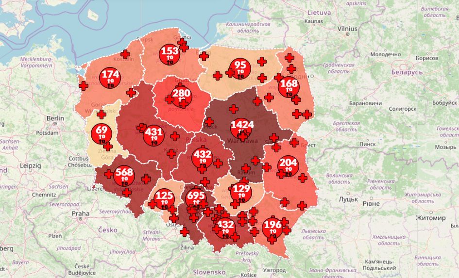 Koronawirus w Polsce. Kolejni zakażeni i coraz więcej osób na kwarantannie [Mapa zakażeń]