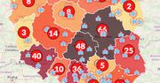 Koronawirus w Polsce. Mapa zarażeń. Rośnie liczba potwierdzonych przypadków